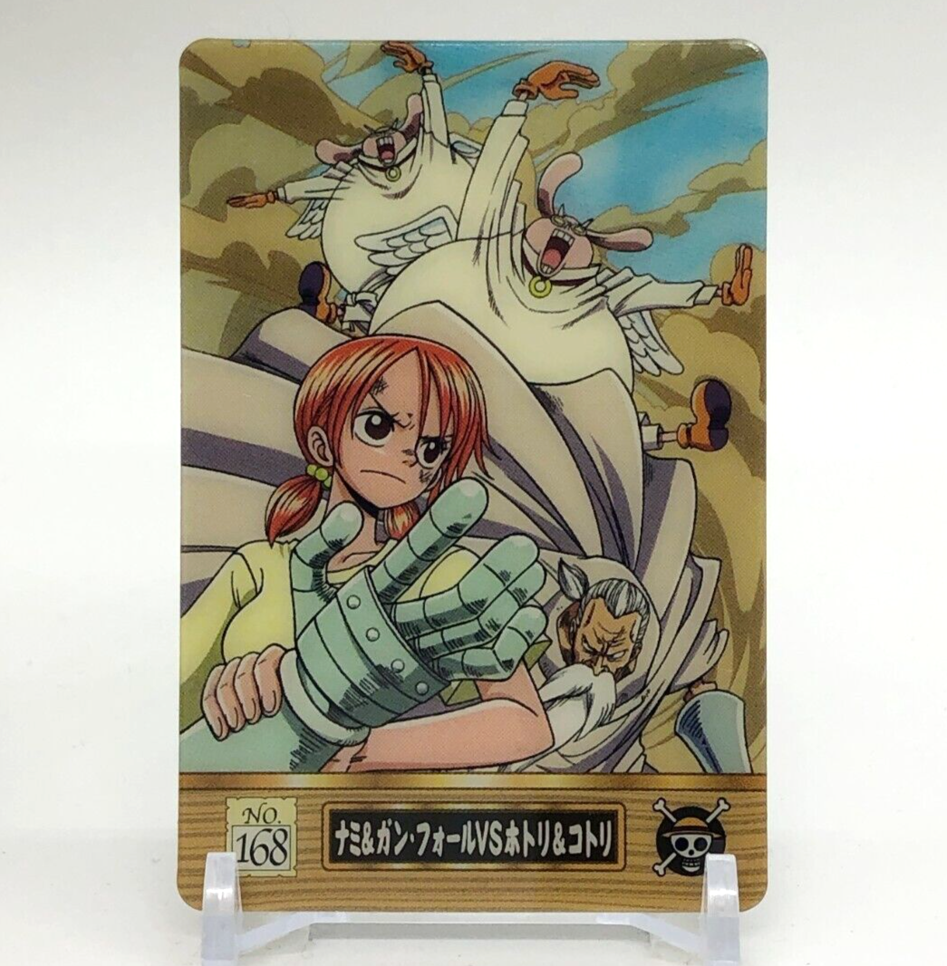 Nami & Fall VS Hotori & Kotori One Piece Gummy Card Trading Card