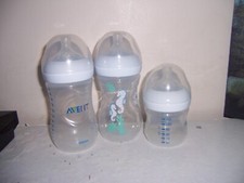 Philips AVENT Natural Baby Bottle, Clear Feeding Bottle, boxcat