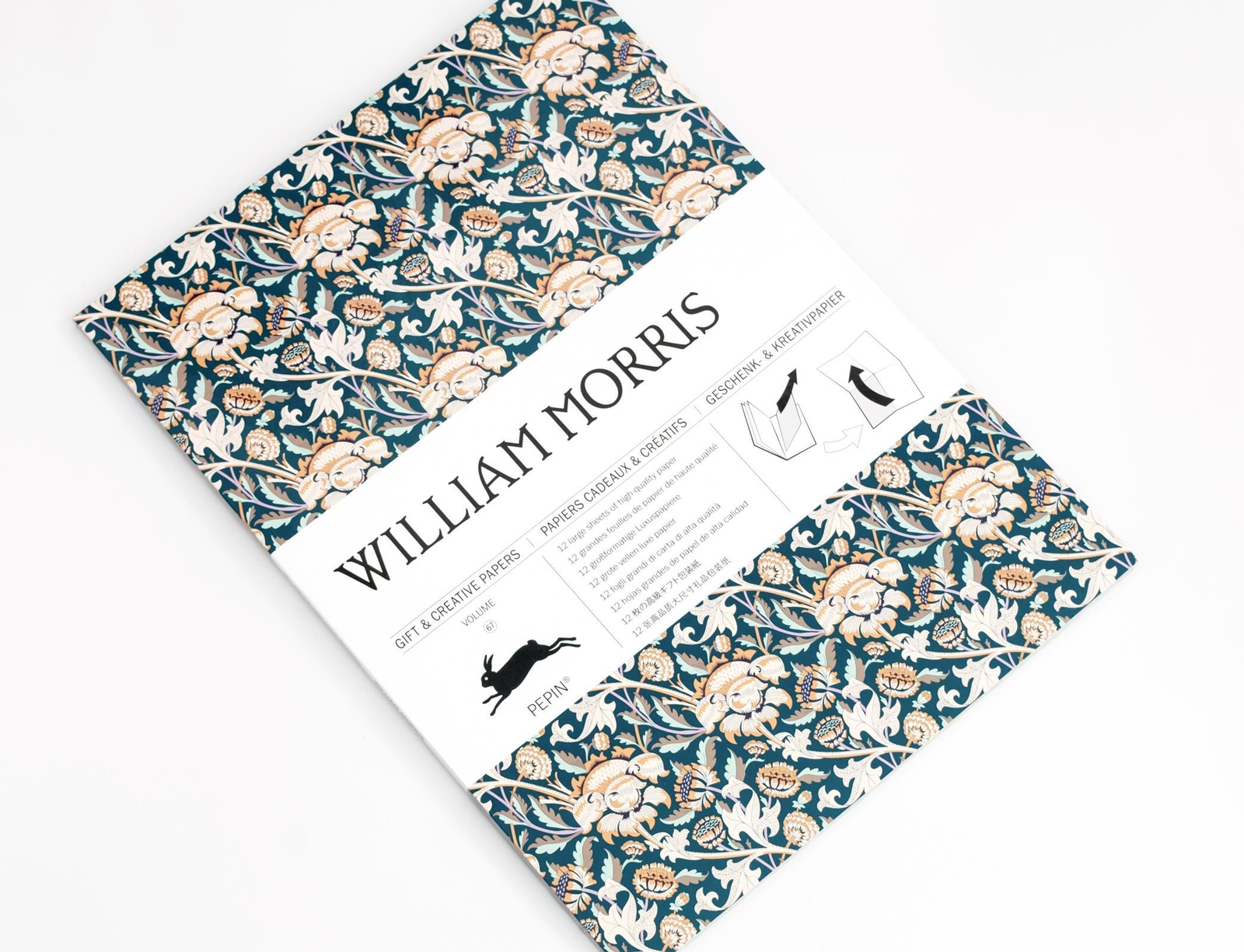 Thumbnail - William Morris | Geschenk- Und Kreativpapierbuch Vol 67 | Pepin Van