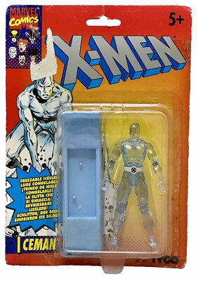 TYCO Marvel Uncanny X-Men Iceman Actionfigur 1993 4934 Blau Variant