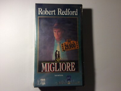 Il migliore Vhs The natural Cbs fox Robert Redford nuova sigillata NOS 