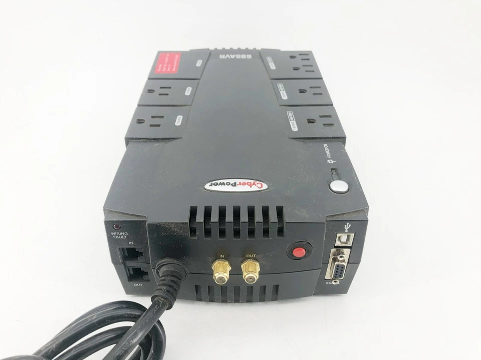New CyberPower CP685AVRG UPS Battery Backup Surge Protection System 685VA 390W - Image 4 of 4