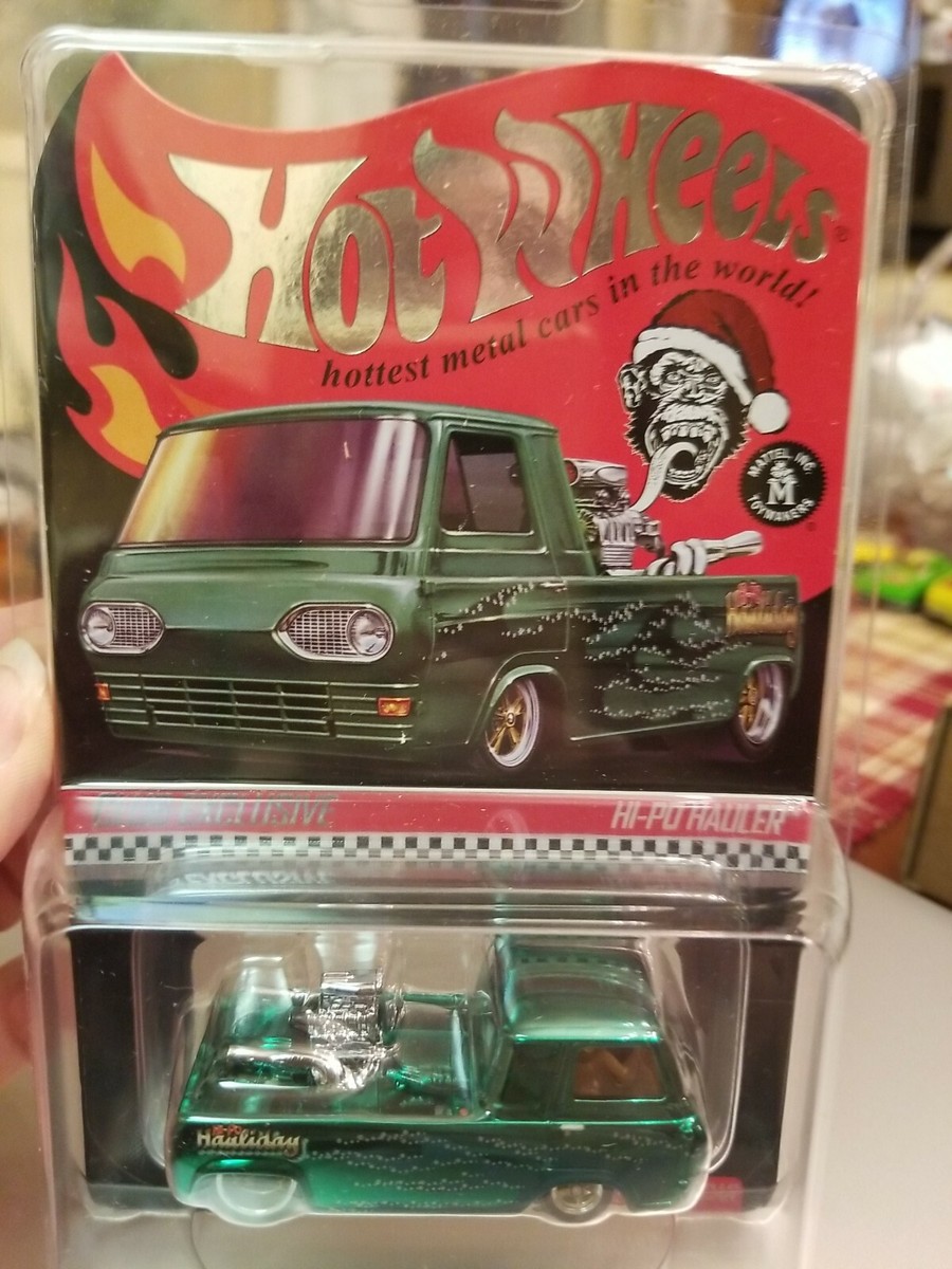 HOT WHEELS 2020 RLC EXCLUSIVE HOLIDAY HI-PO HAULER #15083 OF 20000