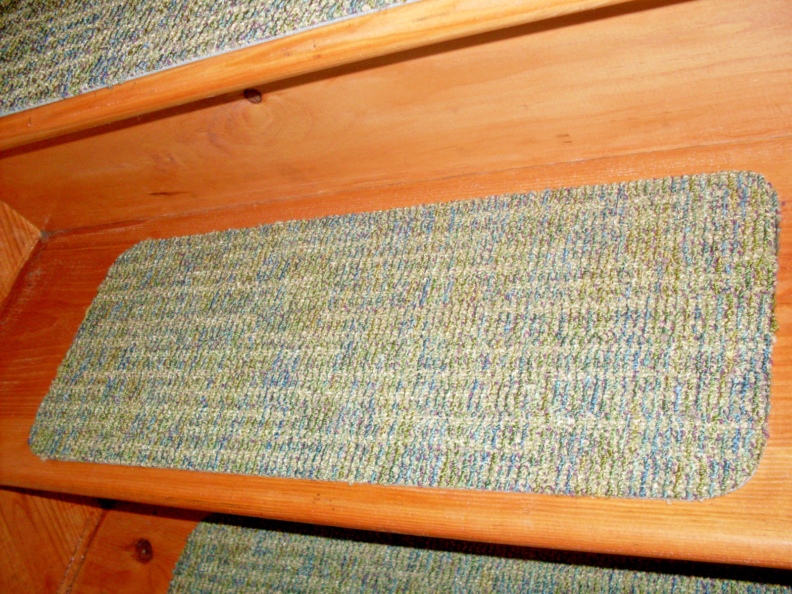 14 Step Indoor/Outdoor Stair Treads Staircase Step Rug Carpet 9'' x 24 ...