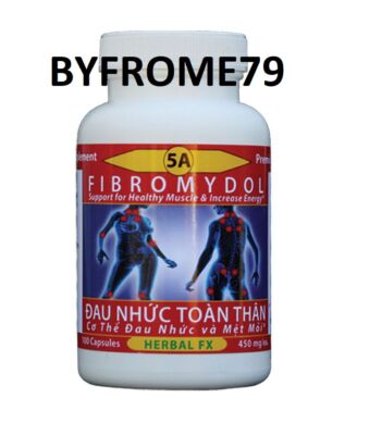 Herbal Fx #5A FIBROMIDOL - TOAN CHAN DAU NHUC TOAN THAN - 100 Capsules - 450 mg