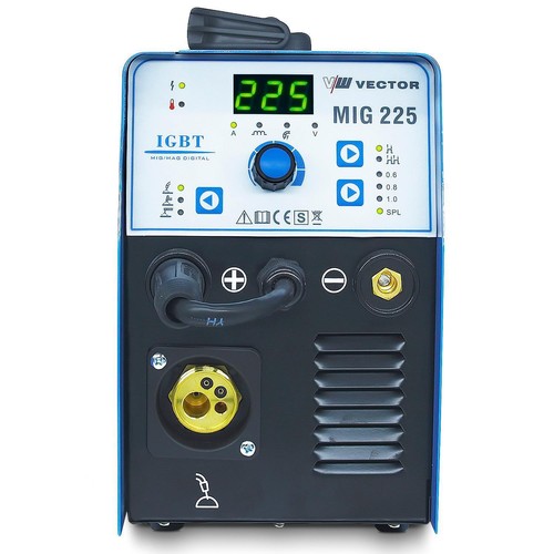 Saldatrice MIG MAG 225A, MMA elettrodo 170A | Saldatrice Inverter MIG225 VECTOR - Foto 4 di 12