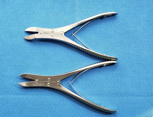Pinzas de corte óseo RUSKIN Liston 7" instrumentos ortopédicos rectos y en ángulo - Imagen 6 de 7