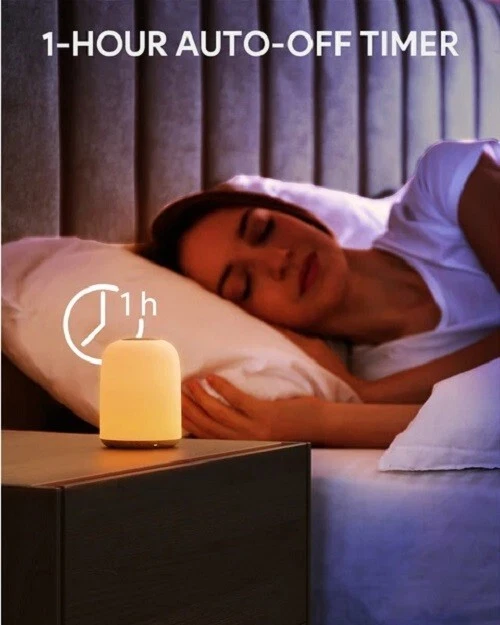 AUKEY Lámpara LED Recargable con Control Táctil para Dormitorio Infantil, Armario... LT-T8 Foto 3 de 4