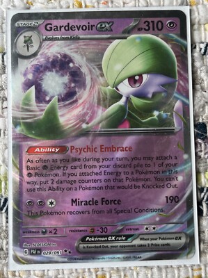 Gardevoir Ex Pokémon 029/091