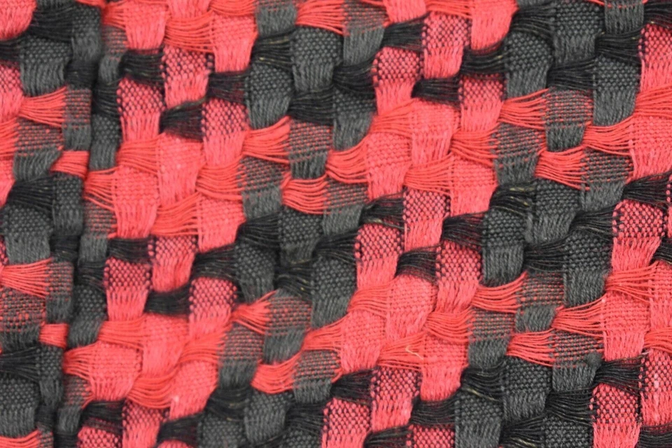 Giorgio Sant Angelo Womens Red Houndstooth Notch Collar Cotton Blazer Career 16 - Image 3 of 4