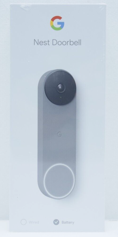 Google Nest Doorbell (Battery) - Smart Wi-Fi Video Doorbell Camera