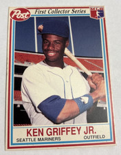 Ken Griffey Jr. First Collector Series Baseball Card Seattle Mariners