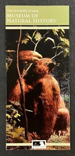 2000s University Of Iowa Natural History Museum Grounds Map Travel Brochure