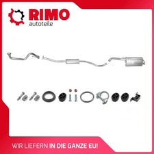 Nissan Micra III 1.2 1.4 (2005-2010) Auspuffanlage Mit Montagesatz Auspuff