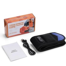 Cordless Heating Pad Arm Elbow Leg 3 Heat Levels Black Wrap