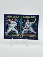 2024 Topps Update #US306 Easton Lucas / Angel Felipe Purple Holofoil #330/799