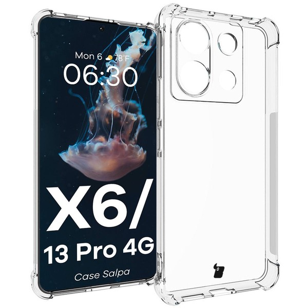 HandyhüLle FüR Xiaomi Poco X6 5G/Redmi Note 13 Pro 5G Bizon Case Transparent-image