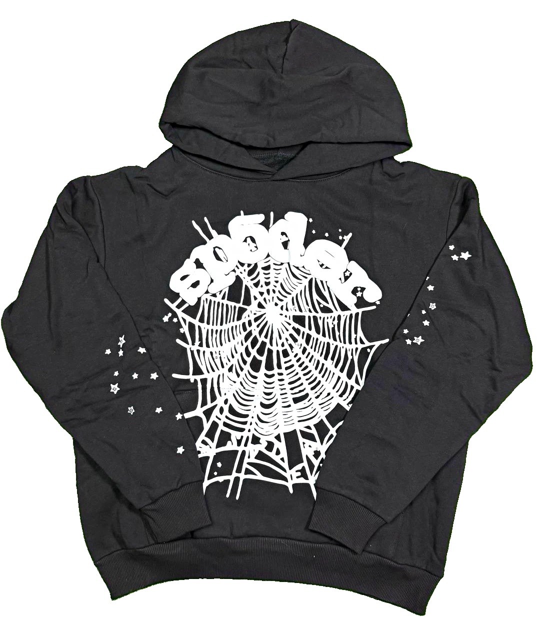 Men’s Black Pullover Hoodie Graphic Print Hooded Long Sleeve M
