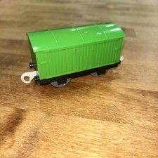 EUC Thomas Friends Trackmaster Railway GREEN BOX CAR 2006 Cargo Train HiT Toy