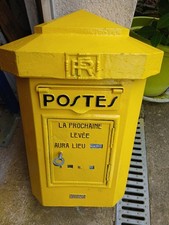 boite lettre postes PTT Foulon briefkasten mobilier urbain industriel art déco