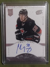 2013-14 Dominion Rookie Autograph Chris Terry #112 #'d 10/299 - Hurricanes RC