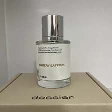 Dossier Ambery Saffron 1.7 Oz Eau de Parfum Spray Perfume Fragrance NEW IN BOX