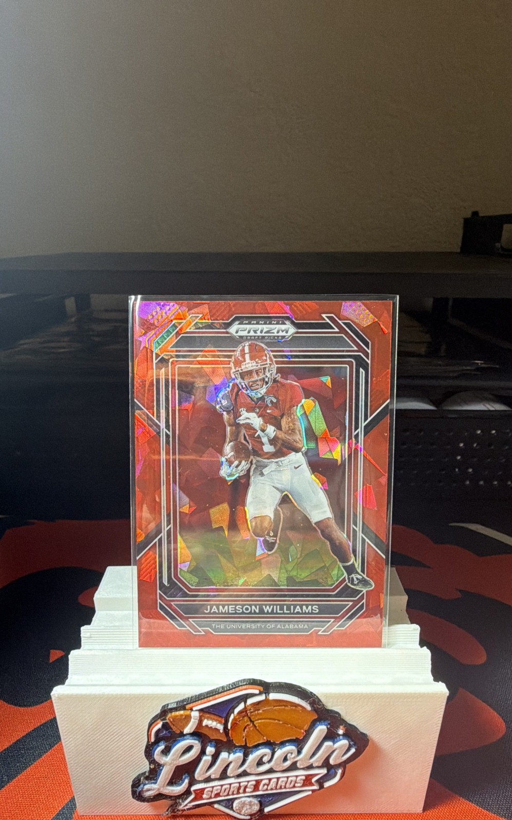2023 Panini Prizm Draft Picks - Jameson Williams #47 Red Ice Prizm