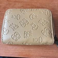 MIFFY Mini Wallet Brown Ghost Keychain Purse 4.3"x3.1" JAPAN Cute Rare