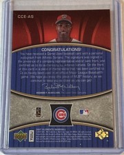 Alfonso Soriano Baseball Serial Numbered Sports Trading Cards