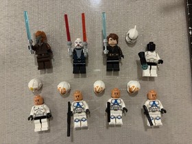 Lego Star Wars The Clone Wars 7676 Republic Attack Gunship 4482 AT TE