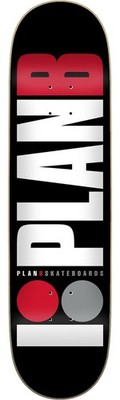 Plan B Skateboards Team Skateboard Deck - 8'' x 31.85''