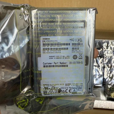 Brand New KIOXIA KPM6XRUG15T3 PM6 15.36T SAS Enterprise-level solid-State Drive