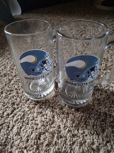 Set Of 2 Minnesota Vikings Mugs