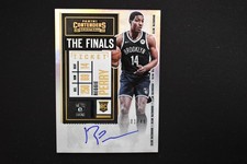 Reggie Perry 2020-21 Contenders The Finals Ticket /49 Autograph RC #155 Nets