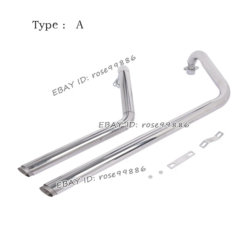 Silenciadores 51 mm para Honda Shadow ACE 1100 1995-2008 sistema de escape completo tubo delantero Foto 2 de 4