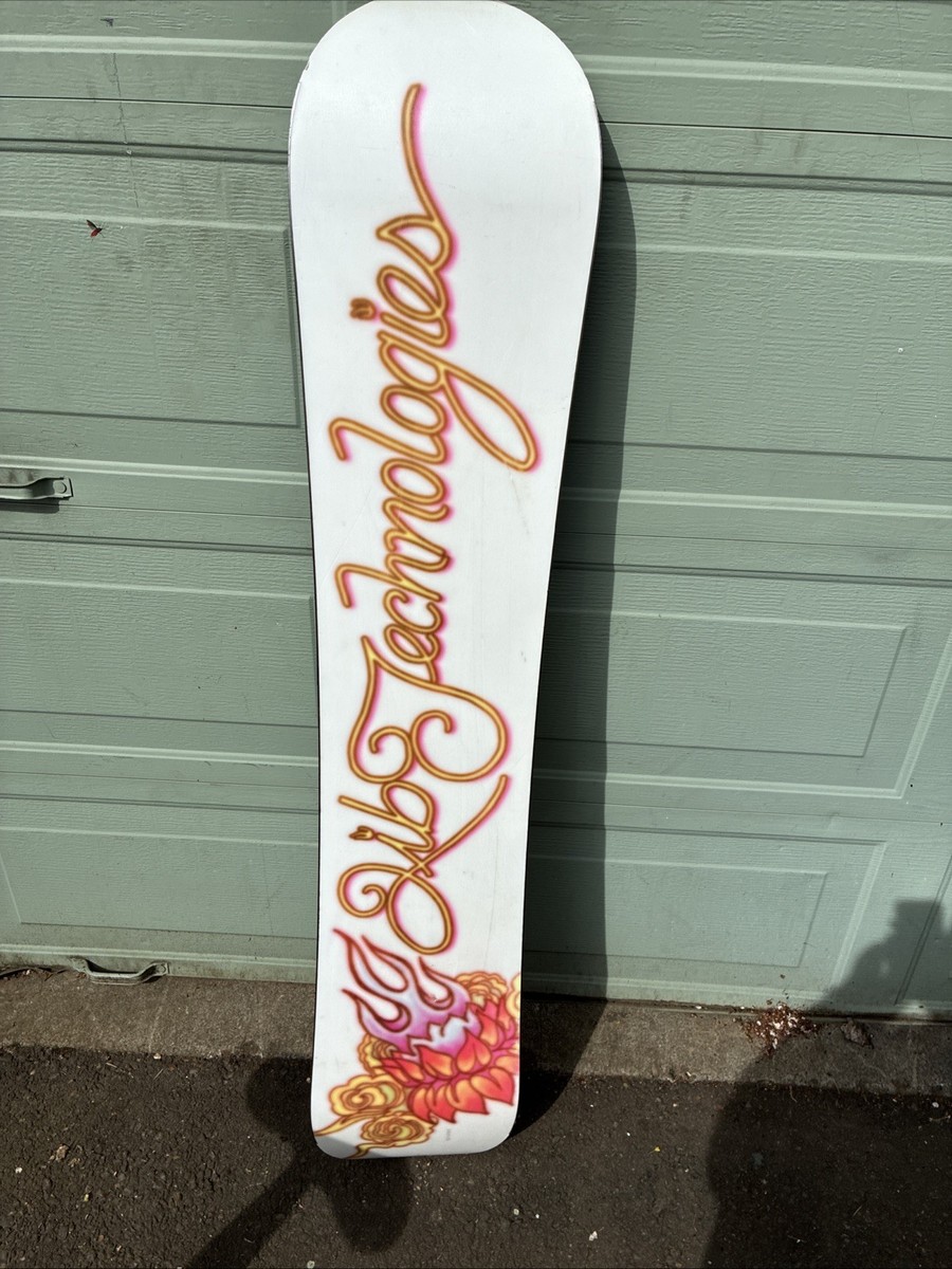 Vintage Lib Tech Jamie Lynn Sun Wave Snowboard 156 Cm. Made in USA