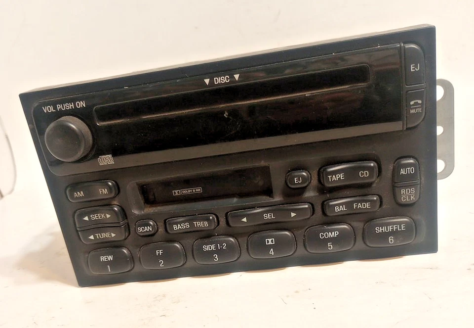 Nissan Quest,  Mercury Villager 99-02 OEM CD Cassette Stereo XF5F-18C868-CD - Image 3 of 4
