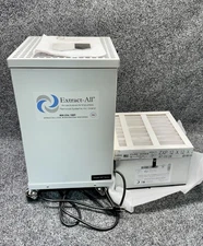 EXTRACT-ALL True HEPA Air Scrubber Purifier 1200 sq ft, 120V, 987-UCA1-WH