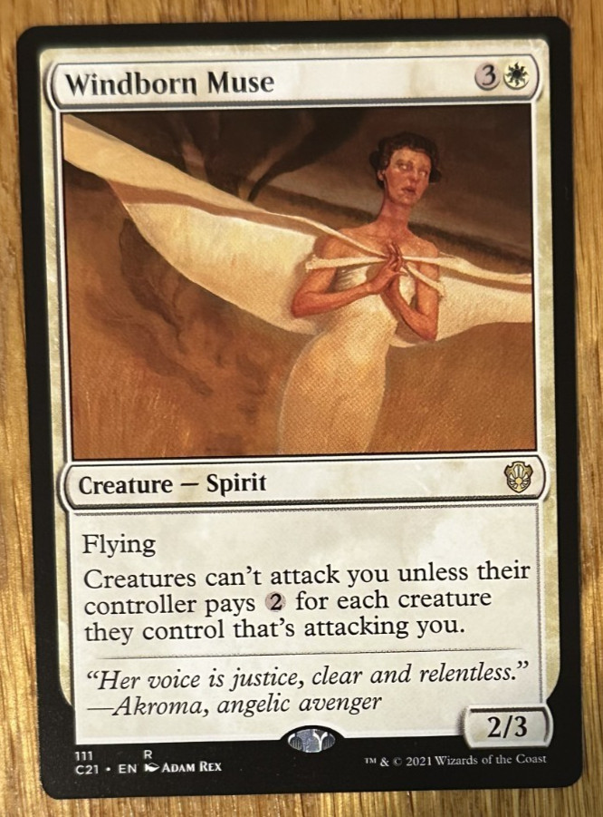 MTG Commander 2021, Windborn Muse