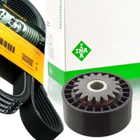 Contitech 4PK905 Keilrippenriemen + Rolle FüR Dacia Logan Sandero Renault Nissan
