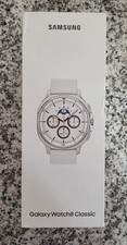 Samsung - Galaxy Watch8 Classic Stainless Steel Smartwatch 46mm LTE - White NEW
