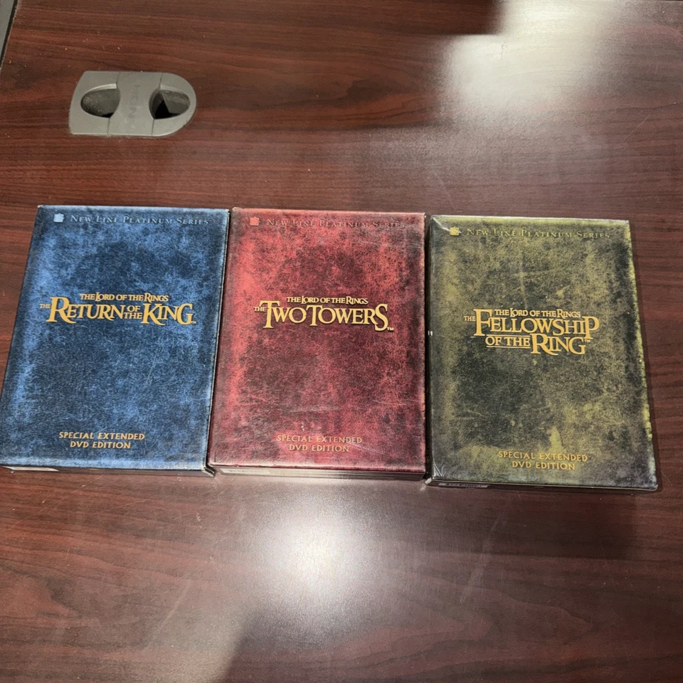 The Lord of the Rings Trilogy 12 DVD Box Set Special Extended Edition Foto 3 de 4