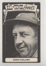 1973-79 TCMA All-Time Greats Blank Back Close Crop Photos Eddie Collins HOF 0q3