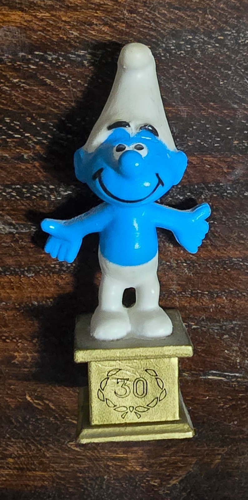 Schlumpf Puffi Schleich Smurf Puffo Giubileo 30° anniversario 1988 Jubilee 20340