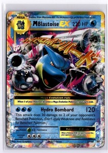 M Blastoise EX 22/108 XY Evolutions Holo Ultra Rare