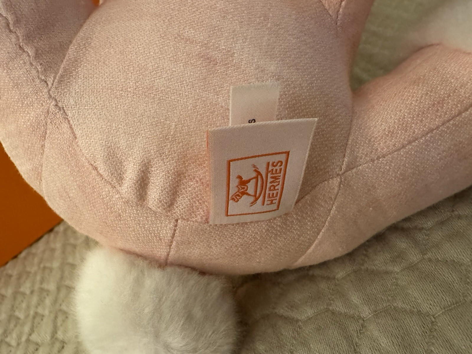 Hermes Baby Hermy Plush Stuffed Animal New with Original Packaging thumbnail 3