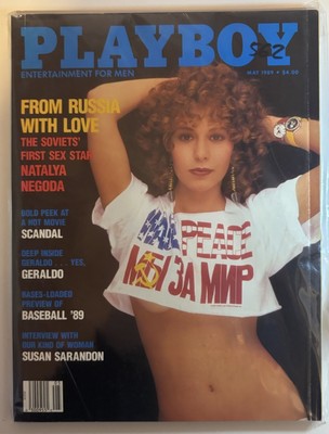 Playboy Magazine May 1989 Vintage Adult Collectors Issue w/ Centerfold