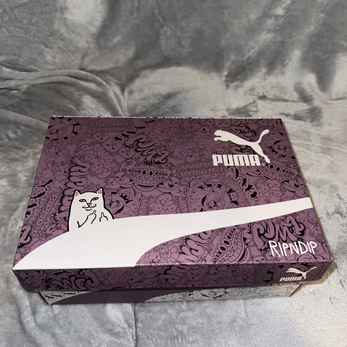 403648-01 RIPNDIP Puma Inhale PUMA Black PUMA Silver size 8M / 9.5