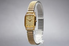  Near MINT SEIKO Exceline 8420-5750 Gold Dial SGP30 Quartz Womens Watch JAPAN