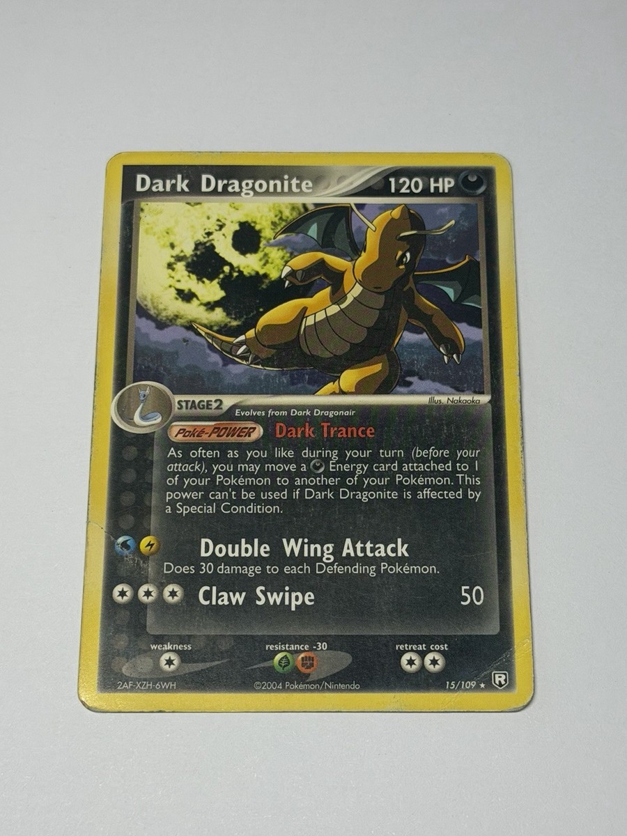 Dark Dragonite 15/109 Non-Holo Ex Team Rocket Returns Pokemon Card